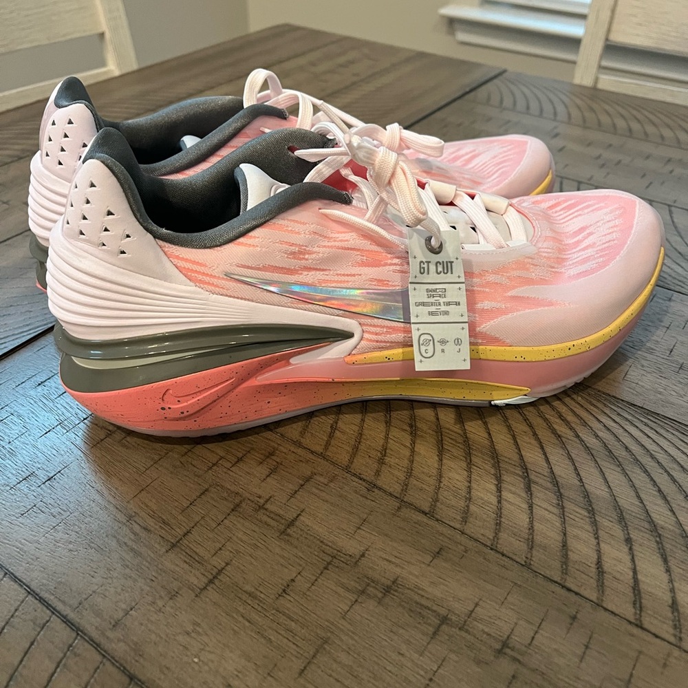 Nike Air Zoom GT Cut 2 Pearl Pink Multicolor DJ6015-602 SZ 17